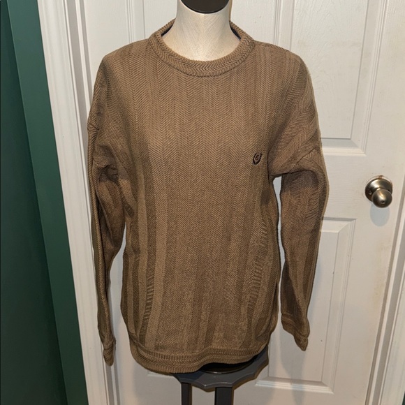 Chaps Other - Men’s CHAPS Ralph Lauren hand framed tan‎ sweater, size large
